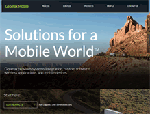Tablet Screenshot of geomaxmobile.com
